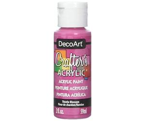DecoArt 59 ml Crafters Acrylic, Thistle Blos