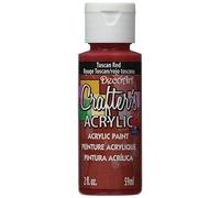 DecoArt 59 ml Crafters Acrylic, Tuscan Red