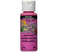 DecoArt 59 ml Crafters Acrylic, Tutti Fruitti