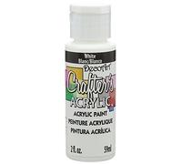 DecoArt Acrylic Paint, White, 59 ml (Pack of 1)