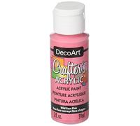 DecoArt Acrylic Paint, Wild Rose Pink, 59ml