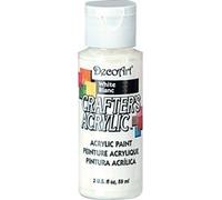 DecoArt - Acrylic Paint Crafters - All Purpose 59ml 2oz - 60 Colours (DCA001 - White)