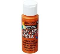 DecoArt - Acrylic Paint Crafters - All Purpose 59ml 2oz - 60 Colours (DCA119 - Orange Spice)
