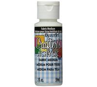 DecoArt Acrylic Paint, Fabric Medium, 59 ml (Pack of 1)
