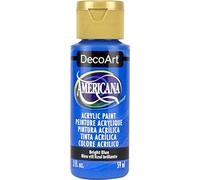 DecoArt Acrylic Paint for Arts and Crafts, Bright Blue, OS