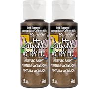 DecoArt Acrylic Paint, Iced Espresso, 59ml (Pack of 2)