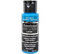 DecoArt Acrylics Multi-Purpose Paint, Blue Lagoon Satin