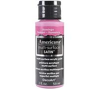 DecoArt Acrylics Multi-Purpose Paint, Flamingo Satin
