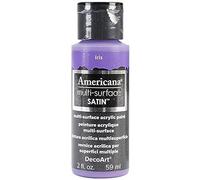 DecoArt Acrylics Multi-Purpose Paint, Iris Satin