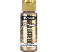 DecoArt Americana Acrylic Metallic Paint, Champagne Gold