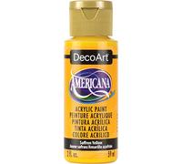 DecoArt Americana Acrylic Multi-Purpose Paint, Saffron Yellow