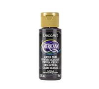 DecoArt Americana Acrylic Multi-Purpose Paint, Soft Black