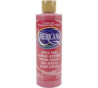DecoArt Americana Acrylic Paint 8oz-Primary Red, Other, Multicoloured, 5.08 x 4.82 x 16.25 cm