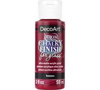 DecoArt Americana Chalky Finish For Glass Jar Of Paint, Acrylic, Multi-Colour, 3.5 x 3.5 x 10 cm