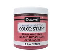 DecoArt Americana Decor Color Stains 8oz-Rose, 7.23 x 6.98 x 7.62 cm