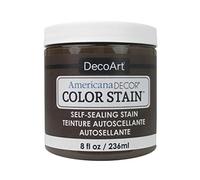 DecoArt Americana Décor Colour Stain Bottle Paint, Acrylic, Chocolate, 7 x 7 x 8 cm