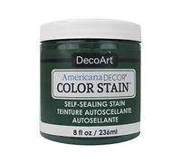 DecoArt Americana Décor Colour Stain Bottle Paint, Acrylic, Forest, 7 x 7 x 8 cm