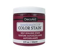 DecoArt Americana Décor Colour Stain Bottle Paint, Acrylic, Fuchsia, 7 x 7 x 8 cm