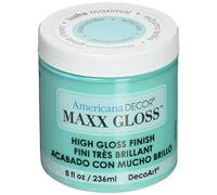 DecoArt Maxx Gloss Acrylic Paint 8 oz-Aqua Waters