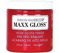 DecoArt Maxx Gloss Acrylic Paint 8 oz-Candy Apple