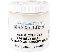 DecoArt Americana Décor Maxx Gloss Bottle Paint, Acrylic, Ceramic Tile, 7 x 7 x 8 cm