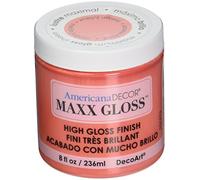DecoArt Americana Décor Maxx Gloss Bottle Paint, Acrylic, Juicy Melon, 7 x 7 x 8 cm