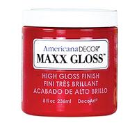 DecoArt Maxx Gloss Acrylic Paint 8 oz-Orange Slice