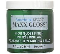 DecoArt Americana Décor Maxx Gloss Bottle Paint, Acrylic, Poblano Pepper, 7 x 7 x 8 cm
