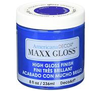Deco Art Maxx Gloss Acrylic Paint 8 oz-Sapphire