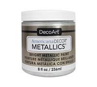 DecoArt Americana Décor Metallic Jar of Paint, Acrylic, Pearl, 236 ml (Pack of 1)