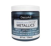 DecoArt Americana Décor Metallic Jar of Paint, Acrylic, Pewter, 236 ml (Pack of 1)
