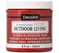 DecoArt Americana Décor Outdoor Living Bottle Paint, Acrylic, Ladybug, 7 x 7 x 8 cm