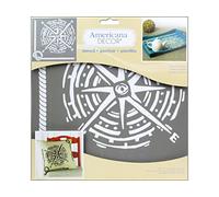 DecoArt Americana Decor Stencil Nautical Knot, None, Extra Large, One Size