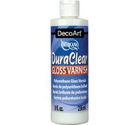 Deco Art DuraClear Polyurethane Gloss Varnish, 236 ml (Pack of 1)