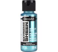 DecoArt Americana Extreme Sheen Jar of Paint, Acrylic, Aquamarine, 59 ml (Pack of 1)