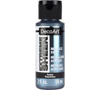 DecoArt Americana Extreme Sheen Jar of Paint, Acrylic, Pewter, 59 ml (Pack of 1)