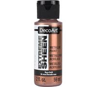 DecoArt Americana Extreme Sheen Jar of Paint, Acrylic, Rose Gold, 3.5 x 3.5 x 10 cm