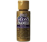 DecoArt Americana Gloss Enamels Acrylic Paint 2oz (59ml) - Metallic Glorious Gold DAG71