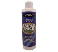 DecoArt Americana Triple Thick Brilliant Brush On Gloss Glaze 2oz 4oz 8oz / Wide