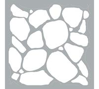 Decoart DECADS-K.407 Decor Stencil 18x18 Stonpath Americana Decor Stencil 18x18 Stone Path