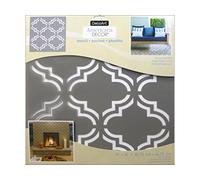 DecoArt DECADS-K.412 Decor Stencil 18x18 Mrcntile Americana Decor Stencil 18x18 Morccntile