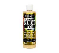 DecoArt Fluid Art, Gold Metallic