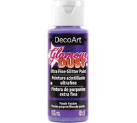 DecoArt Glamour Dust Glitter Paint, Purple Passion