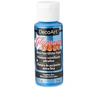DecoArt Glamour Dust Glitter Paint, Sapphire Blue, 59 ml (Pack of 1)