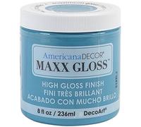 DecoArt Maxx Gloss Acrylic Paint 8 oz-Caribbean Sea