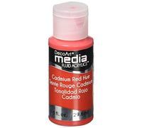 DecoArt Media "Cadmium Rd Media Fluid Acrylic, Multi-Colour