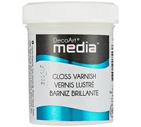 DecoArt Media Paint Finishes, Transparent Gloss Varnish