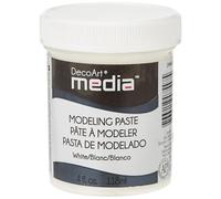 DecoArt Media White Media Modelling Paste, Multi-Colour