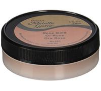 DecoArt Americana Metallic Lustre Jar Of Paint, Acrylic, Rose Gold, 15 x 10 x 2.50 cm