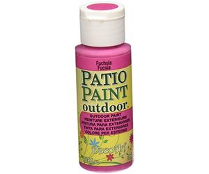 DecoArt Outdoor Acylic Paint, Acrylic, Fuchsia, 59ML
